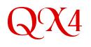 Rendering -QX4 - using Black Chancery