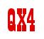 Rendering -QX4 - using Bill Board