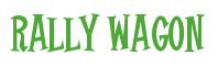 Rendering -RALLY WAGON - using Cooper Latin