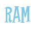 Rendering -RAM - using Cooper Latin