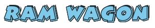 Rendering -RAM WAGON - using Comic Strip