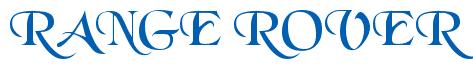 Rendering -RANGE ROVER - using Black Chancery