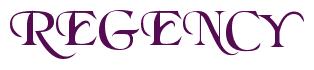 Rendering -REGENCY - using Black Chancery