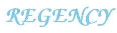 Rendering -REGENCY - using Zapf Chancery
