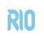 Rendering -RIO - using Callimarker