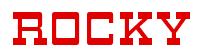 Rendering -ROCKY - using Steel Machine