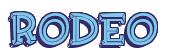 Rendering -RODEO - using FinkBold