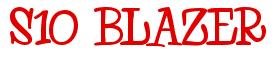 Rendering -S10 BLAZER - using Whoa Whoa