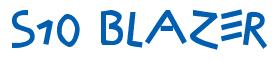 Rendering -S10 BLAZER - using Amazon