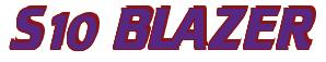 Rendering -S10 BLAZER - using Cruiser