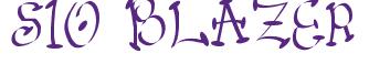 Rendering -S10 BLAZER - using Wacko