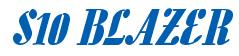 Rendering -S10 BLAZER - using Aloe