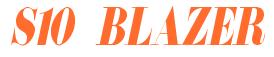 Rendering -S10 BLAZER - using Floral 