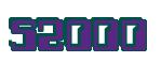 Rendering -S2000 - using Computer Font