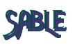 Rendering -SABLE - using Agatha