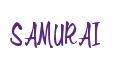 Rendering -SAMURAI - using Memo