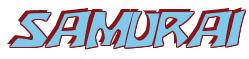Rendering -SAMURAI - using Wood Cut