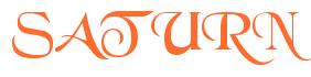 Rendering -SATURN - using Black Chancery