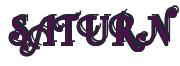 Rendering -SATURN - using Fonteroy Brown