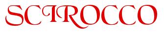 Rendering -SCIROCCO - using Black Chancery