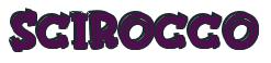 Rendering -SCIROCCO - using FinkBold