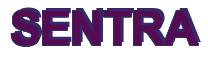 Rendering -SENTRA - using Arial Bold