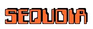 Rendering -SEQUOIA - using Computer Font