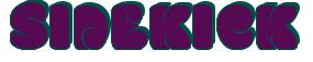 Rendering -SIDEKICK - using Sixties Vibe