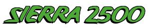Rendering -SIERRA 2500 - using Fat Cat