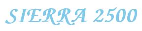 Rendering -SIERRA 2500 - using Zapf Chancery
