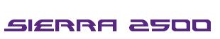 Rendering -SIERRA 2500 - using Alexis