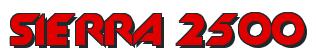 Rendering -SIERRA 2500 - using Machine
