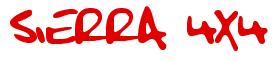 Rendering -SIERRA 4X4 - using Fatboy Slim