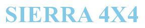 Rendering -SIERRA 4X4 - using Times New Roman Bold