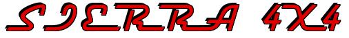 Rendering -SIERRA 4X4 - using Raceway