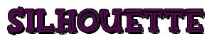 Rendering -SILHOUETTE - using FinkBold