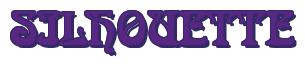 Rendering -SILHOUETTE - using Romaneste