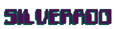 Rendering -SILVERADO - using Computer Font