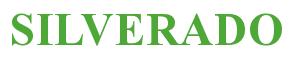 Rendering -SILVERADO - using Times New Roman Bold