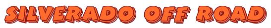 Rendering -SILVERADO OFF ROAD - using Comic Strip