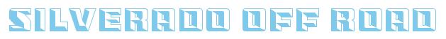 Rendering -SILVERADO OFF ROAD - using Race JLS