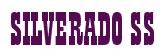Rendering -SILVERADO SS - using Bill Board