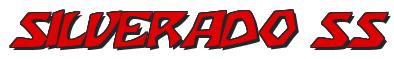 Rendering -SILVERADO SS - using Wood Cut