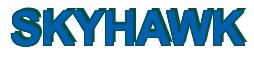 Rendering -SKYHAWK - using Arial Bold