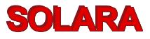 Rendering -SOLARA - using Arial Bold