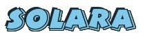 Rendering -SOLARA - using Comic Strip