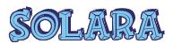 Rendering -SOLARA - using FinkBold