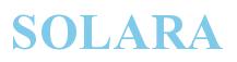 Rendering -SOLARA - using Times New Roman Bold