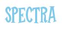 Rendering -SPECTRA - using Cooper Latin