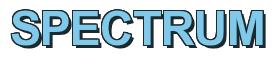 Rendering -SPECTRUM - using Arial Bold